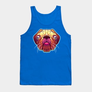 Pug Ball Tank Top